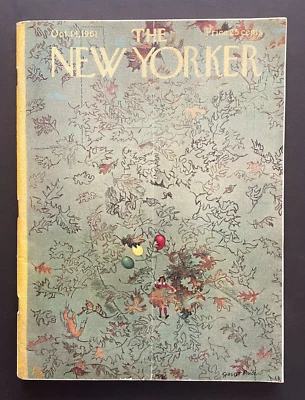 New Yorker October 14, 1961 Muriel Spark The Prime of Miss Jean Brodie 1st Ed VG - Image 1 of 4