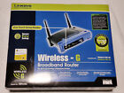 Linksys Wireless-G Broadband Router 2.4 GHz Model WRT54GL, boxed, UK plug
