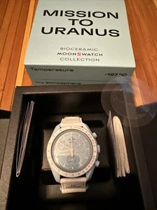 Swatch x Omega Orologio Luna Bioceramico Mission To Urano - NUOVO DI ZECCA - Foto 1 di 5