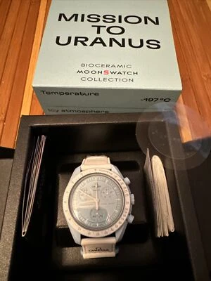 Swatch x Omega Bioceramic Moonswatch Mission To Uranus - BRAND NEW - Image 1 of 4