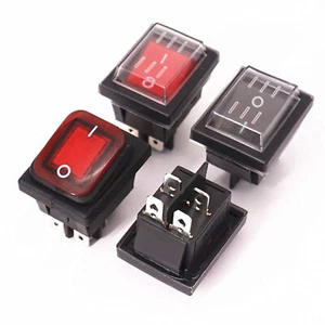 KCD4 Waterproof 4pin Power Fan Switch for Noodle Cooker Bucket Oven Meat Grinder - Picture 1 of 10
