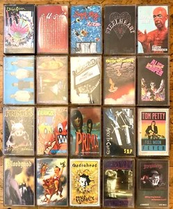 240 Cassette Tapes: Ministry, Faith No More, Nirvana, Smashing Pumpkins & More! - Picture 1 of 12