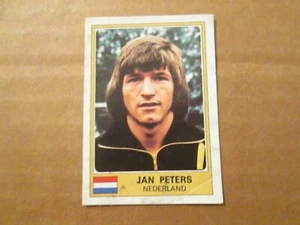 1976 Panini Euro Football Jan Peters Netherlands - Picture 1 of 1