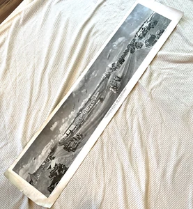 Póster panorámico de maniobras del ejército en algún lugar de Carolina de la Segunda Guerra Mundial 1941 Dietz Press de colección - Imagen 1 de 9