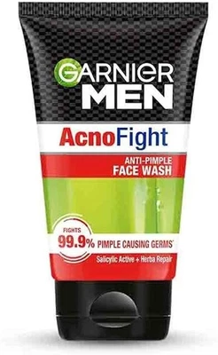 PACK DE 10 GARNIER HOMBRES ACNO FIGHT LIMPIEZA DE ESPINILLAS LAVADO FACIAL ENVÍO GRATUITO Foto 1 de 4