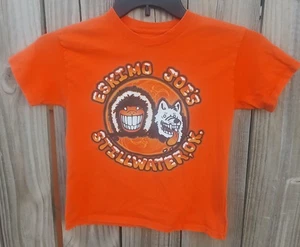 Eskimo Joes T-Shirt Vintage Youth Small JP Boys Game Day Haynes T - Picture 1 of 7