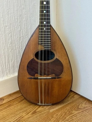 Mandoline Napolitaine Luigi Salsedo 1902 / Old Vintage Neapolitan Mandolin 1902 - Image 1 of 4