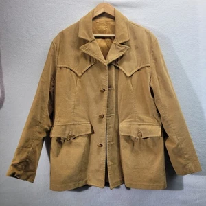 Herren Western Wear Cord Blazer Taschen Western hellbraun/braun Gr. 44 sehr guter Zustand - Bild 1 von 13