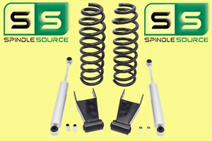 2" / 2" Drop Lowering Kit Coils + SHOCKS Fits 15-20 Ford F-150 F150 - Bild 1 von 1