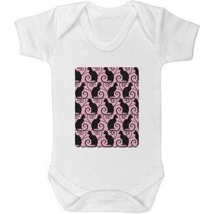 "Black Cat Pattern" Baby Grows / Body (GR048456) - Zdjęcie 1 z 10
