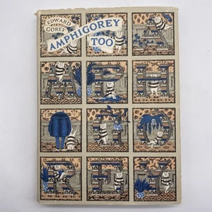Amphigory Too By Edward Gorey 1975 Hardcover With Dust Jacket - Picture 1 of 4