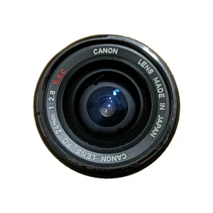 Canon FD 24mm F2.8 S.S.C. Wide Angle Lens with covers - Picture 1 of 6