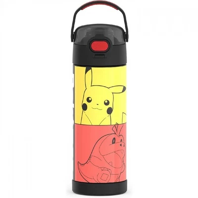 Pokemon Starters Thermos Funtainer Stainless Steel 16oz Bottle Multi-Color - Image 1 of 4