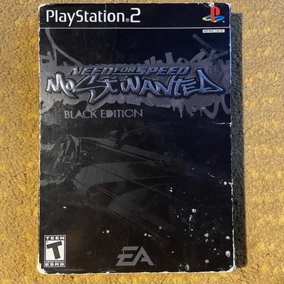 Need for Speed Most Wanted Black Edition Sony PS2 CIB *COMPLETE* - Bild 1 von 4