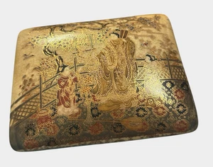 PORZELLAN Schmuckschatulle splendors of meiji - japan 5 x 4 cm - Bild 1 von 3