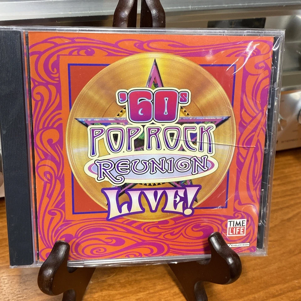 60's Pop Rock Reunion Live Various Artists CD From Time Life Music 2004 Cd7116