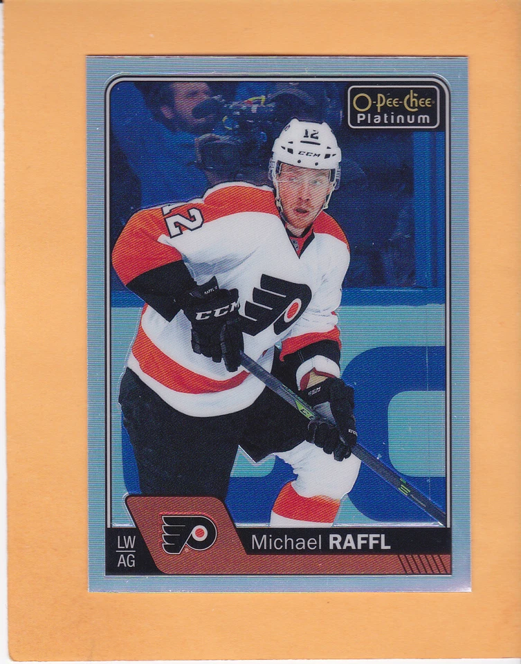 MICHAEL RAFFL #134 2016 17 O PEE CHEE PLATINUM RAINBOW PHILADELPHIA FLYER NM-MT  - Image 1 of 2