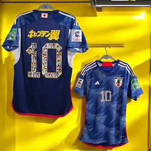 JAPAN HOME NATIONAL TEAM JERSEY - 2022 - CAPTAIN TSUBASA # 10 - XXL Reduced - Picture 1 of 24