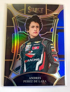 Andres Perez De Lara Mint 2024 Panini Select NASCAR Black & Blue Prizm RC #24/49 - Bild 1 von 2