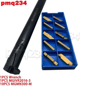 1PCS MGIVR 2016-3 Internal Grooving Lathe Cutting Tool Holder +MGMN300-M Inserts - Picture 1 of 6