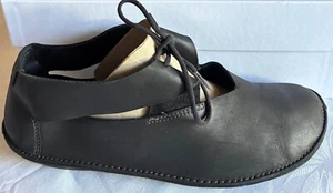 LOINTS OF HOLLAND Gr. 42 schwarz TURBO Halbschuhe Ballerina Schnürschuh Leder - Bild 1 von 9