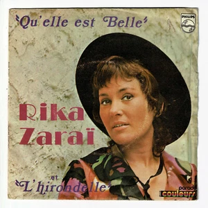 RIKA ZARAÏ Vinyle 45T QU'ELLE EST BELLE L'Asinello L'HIRONDELLE -PHILIPS 6009166 - Imagen 1 de 3