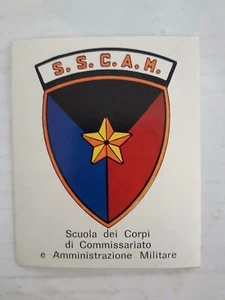 Patch Adesivo Scuola dei Corpi di Commissariato collezionismo Militare - Picture 1 of 1