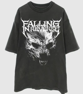Camisa Falling In Reverse Wolf 100% Algodón Unisex Regalo Camiseta GE109 - Imagen 1 de 3