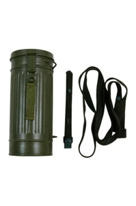 WWII German Gas Mask Canister Field Grey - Picture 1 of 1