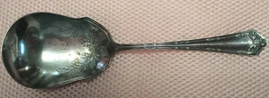 Serving Spoon-Vintage Silver Plate Flatware-Wm.Rogers &Son AA - Picture 1 of 2