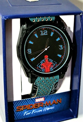 Marvel Comics Spider-Man Men's Watch New NOS Box Far From Home 2019 - Image 1 of 4