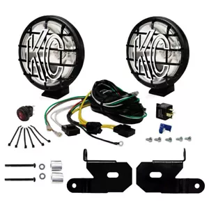KC HiLiTES 97113 2 luces halógenas de pilar de 6" para Wrangler 18-21 / Gladiator 20-21 - Imagen 1 de 8