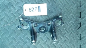 81 Honda XL250 XL 250 Upper Triple Tree Clamp & Handlebar Clamps 53230-428-000 - Picture 1 of 14
