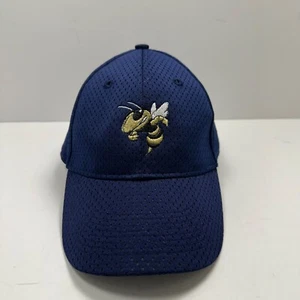 Augusta Sportswear Georgia Tech "Buzz" Youth Mesh Baseball Cap Adjustable Strap - Picture 1 of 9