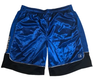 AND1 Men's All Court Colorblock Shorts Blue & Black Size 3XL - Picture 1 of 4