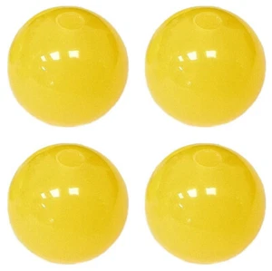 8 Stck. 16 mm Groß Rund Gelb Acryl Gelee Perlen Zum Selbermachen Handwerk Schmuck Herstellung - Bild 1 von 2