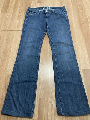 Женские джинсы хиппи Miss Me размер 18x32 синие расклешенные штанины США Kitson Robertson - Изображение 1 из 4