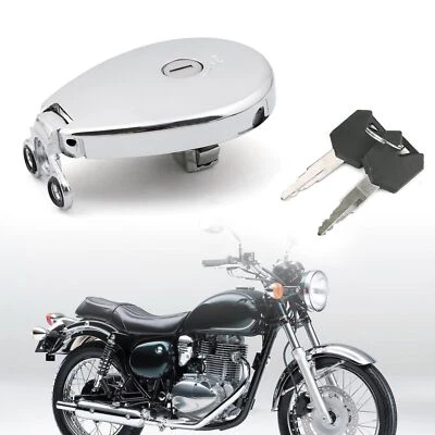 Fuel Gas Tank Cap For Kawasaki BN125A EL250 Vulcan 400 ZL600 ZR1100 VN-15 SE CA Foto 1 de 4