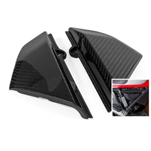 Carbon Fiber Motorcycle Side panels Gloss Black For Ducati scrambler - Picture 1 of 10