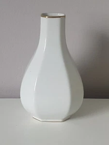 Vintage Vase Heinrich Villeroy & Boch FACETTE GOLD - H 16 cm - Bild 1 von 4