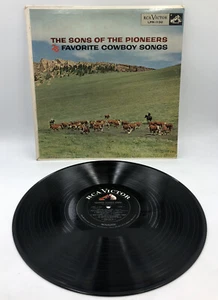 The Sons Of The Pioneers - Favorite Cowboy Songs - 1956 RCA Mono LP 1st Press - Imagen 1 de 11