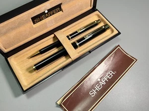 Sheaffer TARGA 1022 SET Fountain and Ballpoint Pen Lacquer USA - Picture 1 of 19
