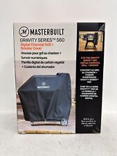 Masterbuilt Gravity Series 560 Digital Charcoal Grill and Smoker Grill Cover.