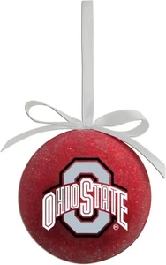 Ohio State Buckeyes Team Logo Styrofoam Ball Christmas Ornament 3" Oxbay - Picture 1 of 1