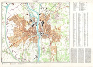 Russian Soviet Military Topographic Map - MAASTRICHT (Netherlands),1:10K,REPRINT - Picture 1 of 4