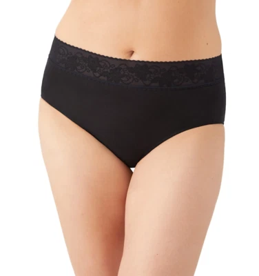 Calzoncillo Wacoal PEQUEÑO (Talla 5) Comfort Touch Nuevo sin Etiquetas 875353 Negro Foto 1 de 4