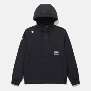 DESCENTE Mens USAT WOVEN JACKET SQ121IWT12 BLACK M-3XL ASIAN FIT TAKSE - Picture 1 of 16