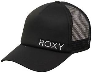 Roxy Finishline Women's Trucker Hat - Anthracite - New