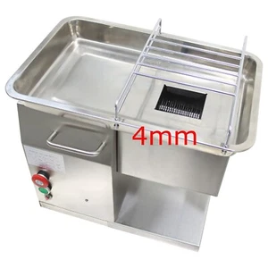 110V 4MM Meat Cutter Electric Meat Slicer Output: 200KG/H Large Inlet 650W - Picture 1 of 23