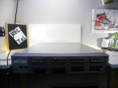 EMC DS-4900B Brocade 4900 64 Port 4Gbps FC Fibre Channel SAN Switch + GBIC UK #L - Image 1 of 4
